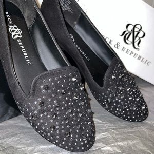 Rock & Republic Spiked Flats
